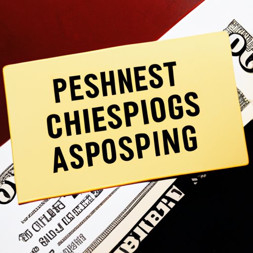 Avoiding Fees and Hassle: Tips for Cashing Personal Checks at Casinos